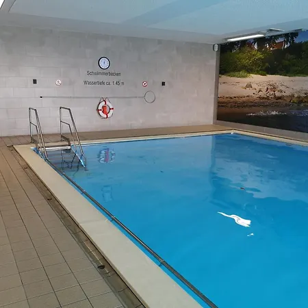 Muschelgetuschel Im Prinz Hamlet - Pool Und Direkte Strandlage Lägenhet *