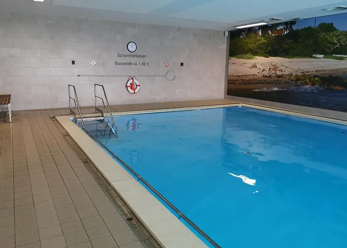 Fewo Muschelgetuschel Im Prinz Hamlet - Pool Und Direkte Strandlage Lägenhet *