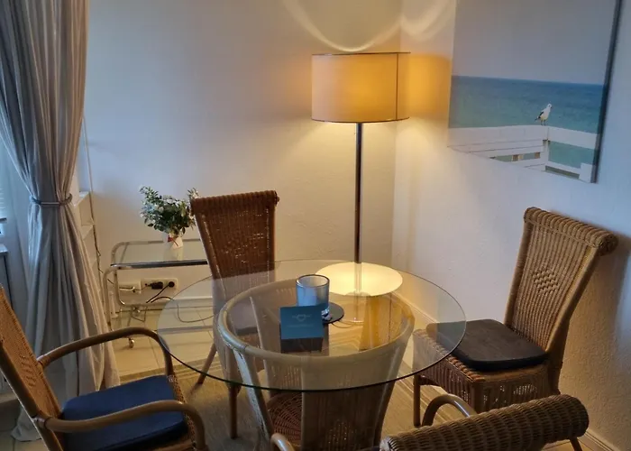 Fewo Muschelgetuschel Im Prinz Hamlet - Pool Und Direkte Strandlage Lägenhet *